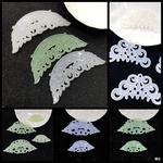 塑料仿玉镂空玉牌玉佩玉碑高品质醋酸秦汉风凤纹腰坠diy头饰材料