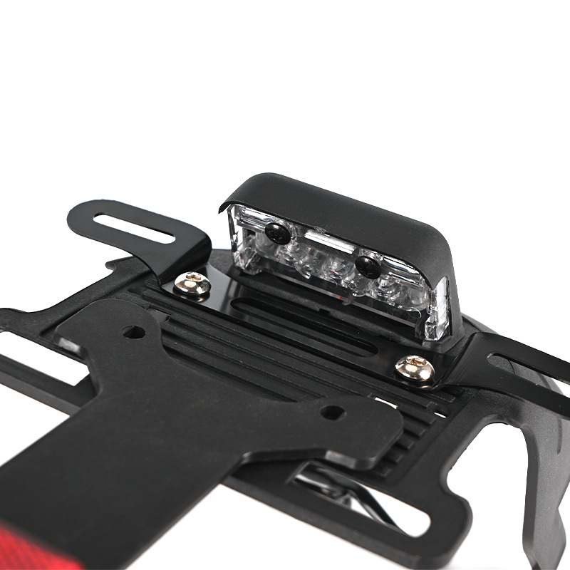 Suitable for Harley 883 Xl1200 48 72 Rear Fender License Plate Holder Rear Tail Wing Rear Sand Plate Rear License Plate Holder