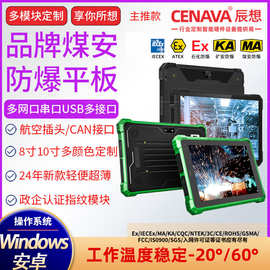 工业用 防爆级ATEX IP68高防护 高配8,10寸 坚固工业三防平板电脑