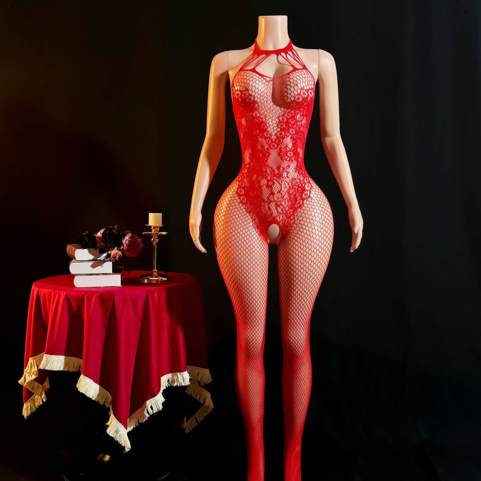 Yue mariposa Europa y América ropa interior sexy comercio exterior al por mayor fábrica coqueteo sexy uniforme conjunto de ropa de red de chicas