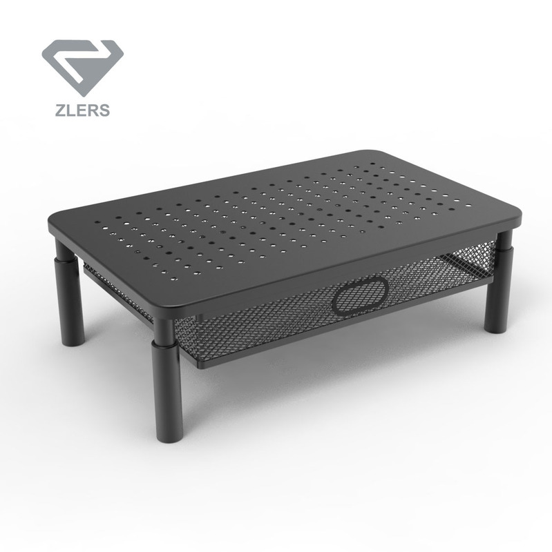 Monitor Riser Laptop Office Storage Riser Desktop Height Adjustable Stand