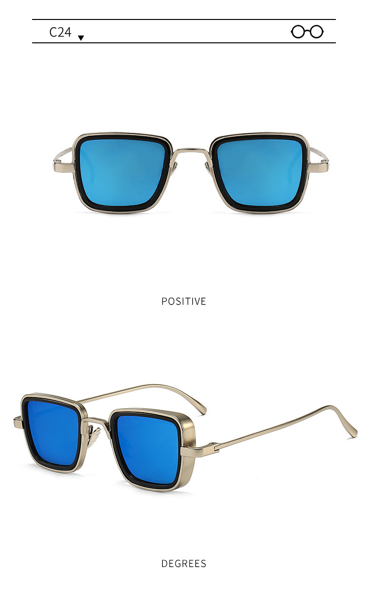 60g Weight Full Frame Glasses Structure Sunglasses Classification Ac, UV400 Protection Lens Material Square Glasses Style Travel Occasion Solid Color Pattern Men'S Gender Classic Style Style Classic Style Solid Color Ac UV400 Protection Square Full Frame Men's Sunglasses 28
