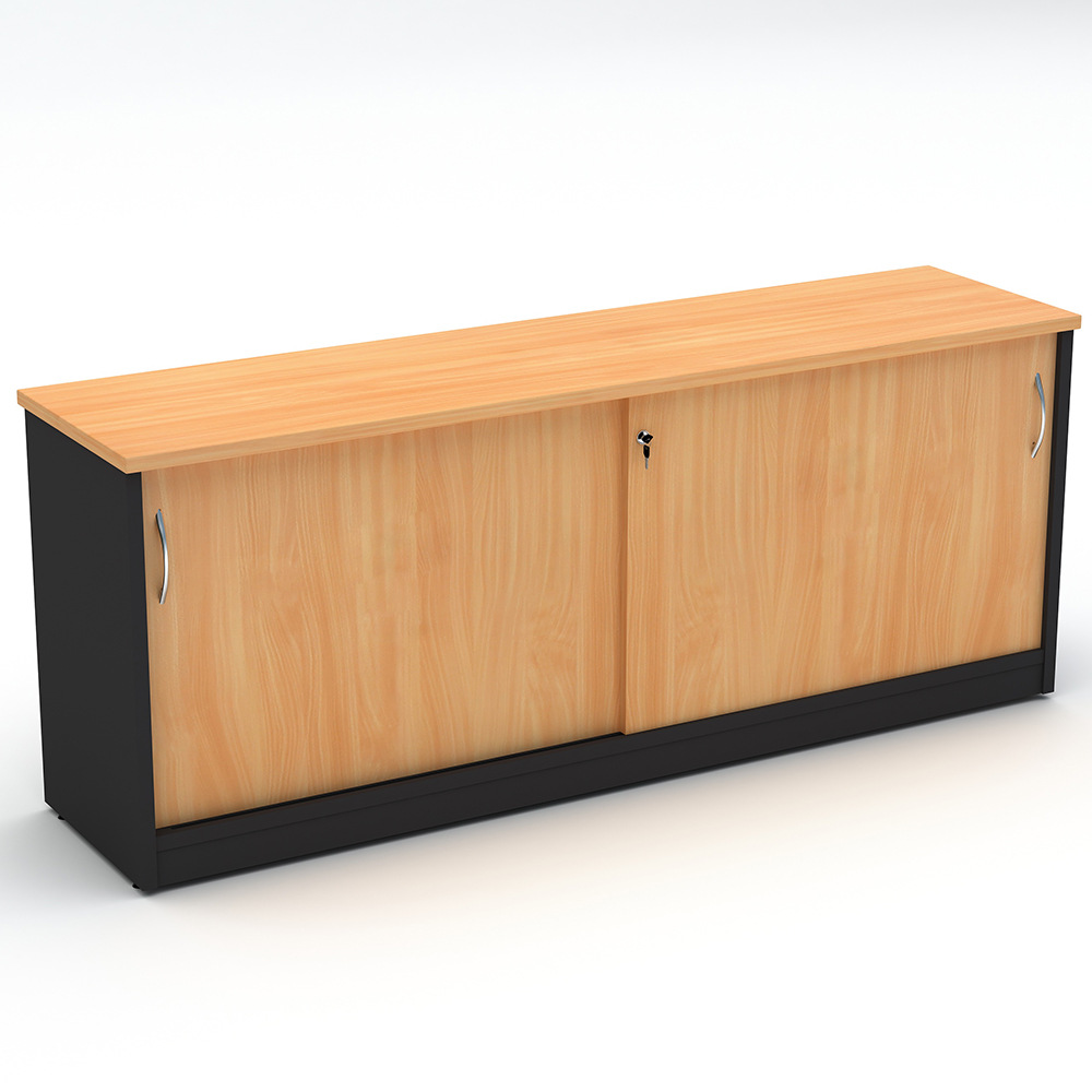 gabinete bajo archivador con cerradura puerta corredera archivador de madera gabinete de almacenamiento de datos partición de oficina gabinete de archivos lado gabinete partición