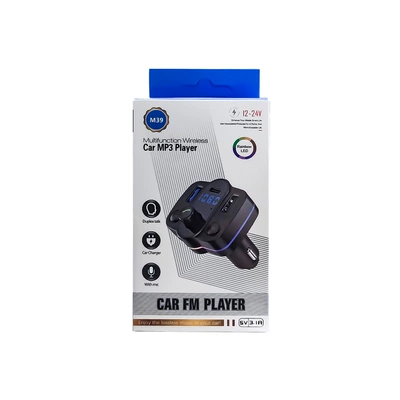 Bluetooth MP3 car charger car – Car mp3 - m39