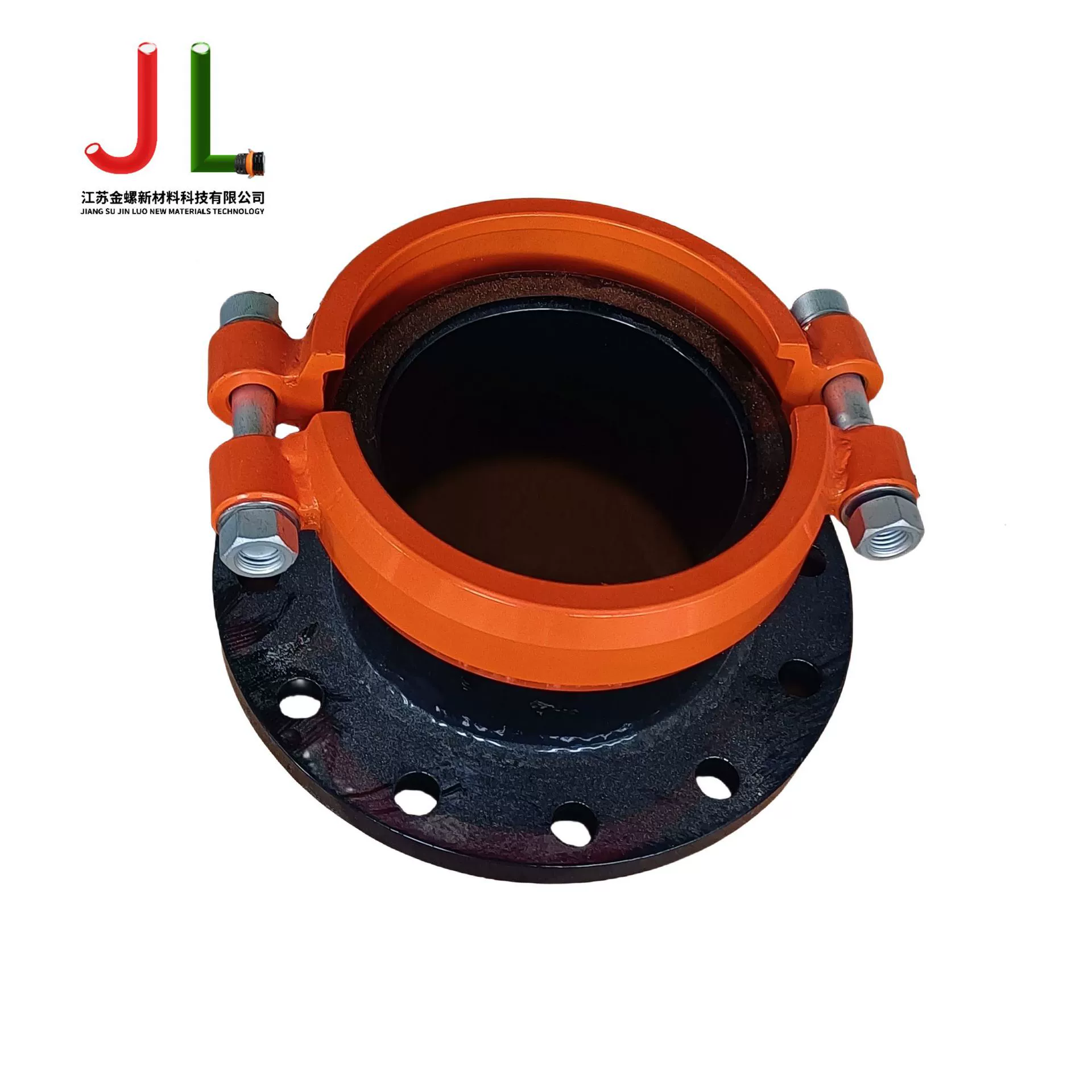 Интерфейс фланца с клиновой поверхностью кованый алюминиевый сплав анодирования обработки взрывозащищенный композитный шланг высокого давления специальный