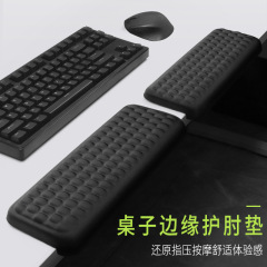 工場直販デスクパッドエッジキーボードサポートリストパッド低反発キーボードハンドレストオフィスマウスパッドサポート卸売