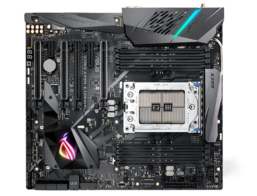 适用Asus 华硕ROG STRIX X399-E台式机主板LGA1151针脚 DDR4库存