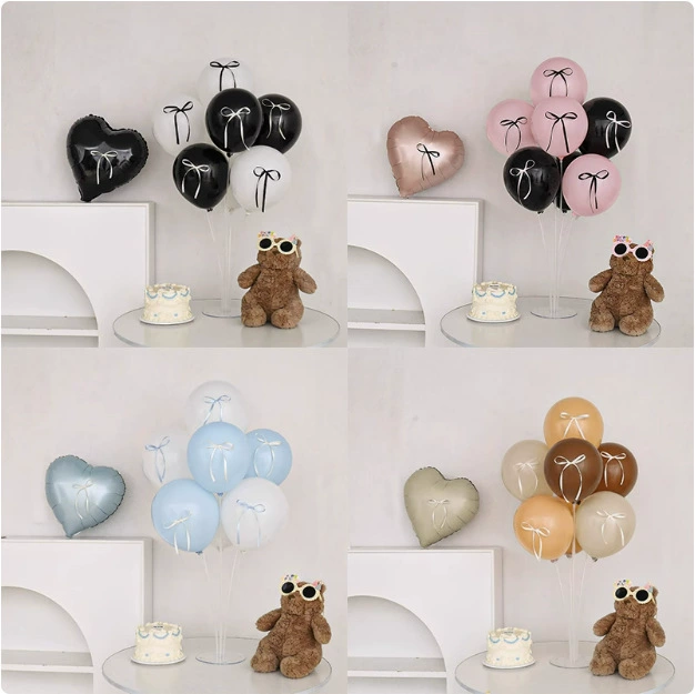 Balloon Balloon балет черный розовый серебряный цвет цветная вечеринка атмосфера день рождения реквизит сцены