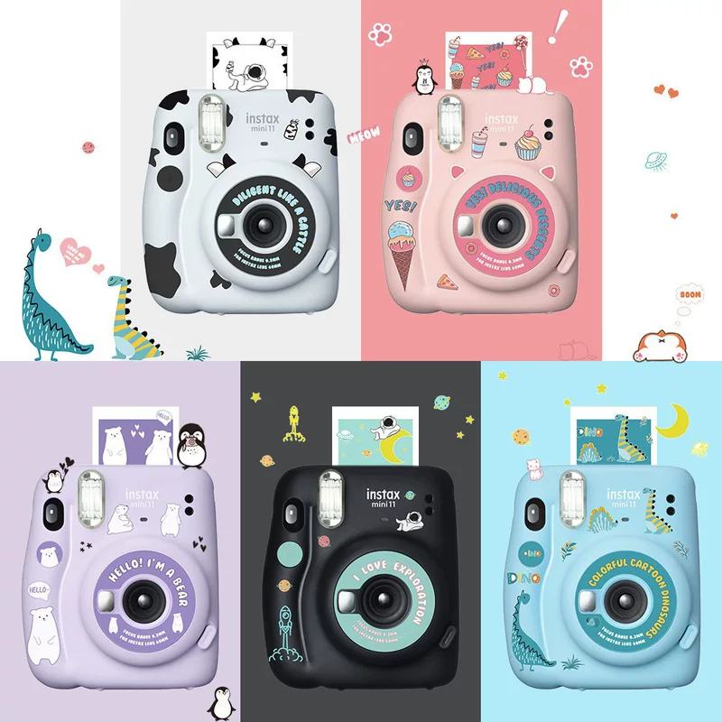 Polaroid, creative camera, cartoon sticker, space set, new collection, DIY