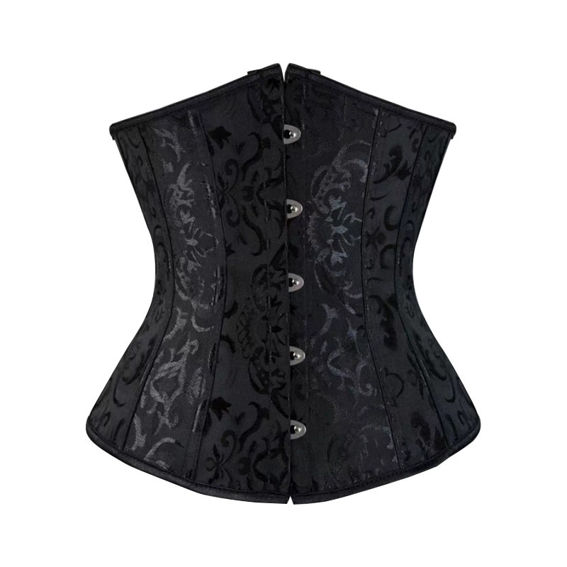 Corset Source Factory Bridal Dress Palace Shapewear Jacquard Waist Clip Girdle Waist Protector Abdominal Belt