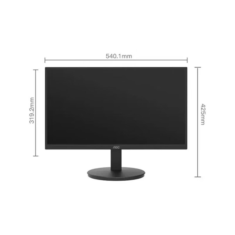 Aoc 24E11Xhm 23.8inch Full Hd Va Wide Viewing Angle Wall-Mountable Low Blue Light Office Lcd Monitor