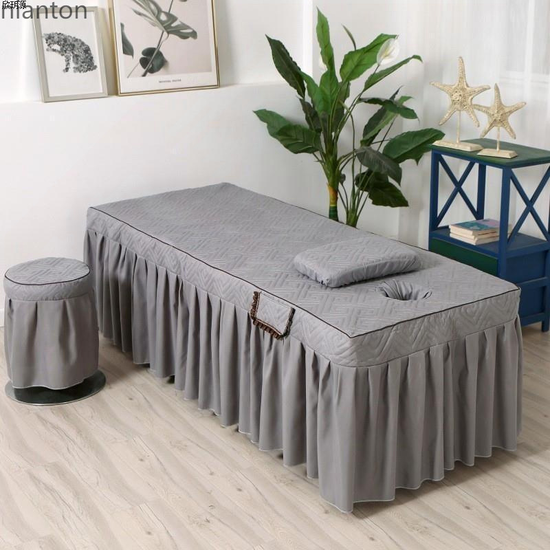 美容院床罩美容枕套两件套美容床按摩床配套推拿洗头跨境代货