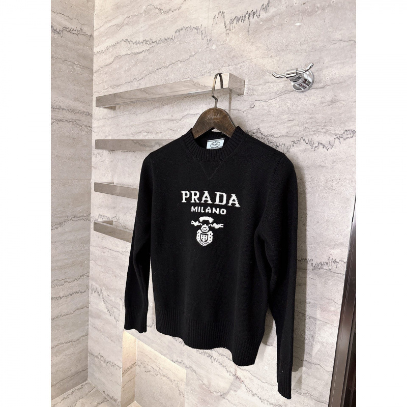 26 New Autumn and Winter Women's Classic Letter Logo Jacquard Casual Loose Versatile Wool Knit Sweater 26 New Autumn and Winter Women's Classic Letter Logo Jacquard Casual Loose Versatile Wool Knit Sweater