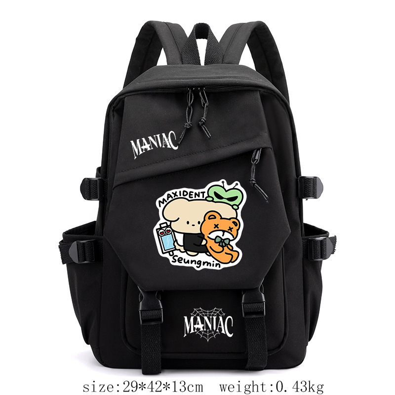 Anime periférico Corea del Sur grupo de hombres niños extraviados mochila japonesa retro mochila secundaria