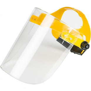 Buy 2 Get 1 Free Cutting and Polishing Protective Mask Anti-Splash Anti-Baked Face Transparent Head-Mounted Face Protection Welding Mask