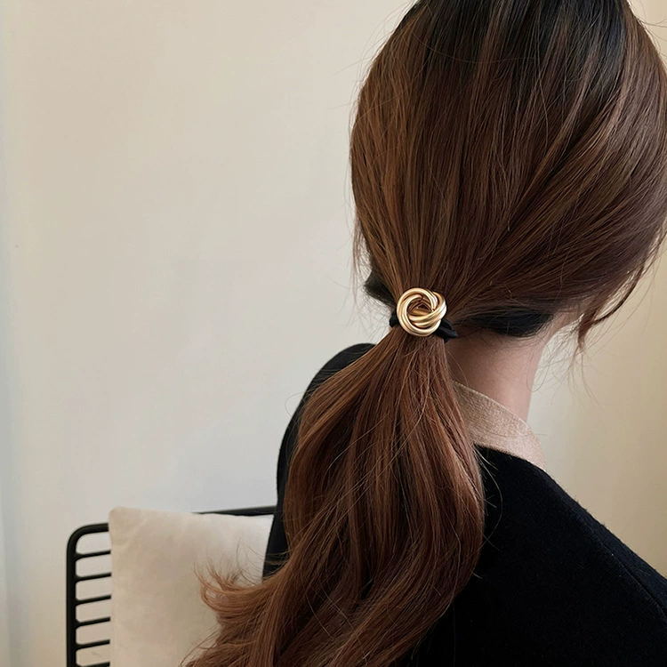 Women's Gender Patchwork Design Classic Style Style Classic Style Color Block Alloy Patchwork Hair Tie