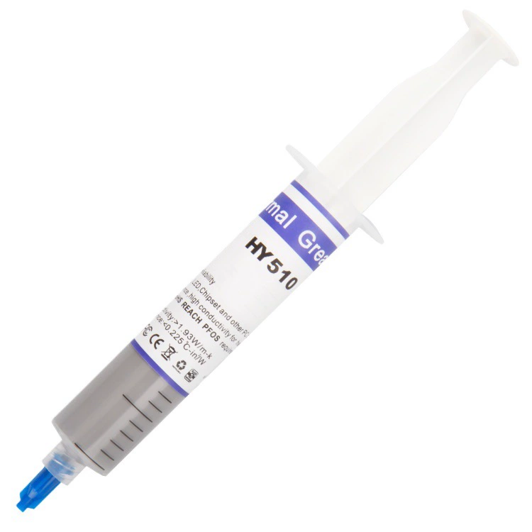 Large -supported syringe cooling silicon grease laptop desktop computer CPU graphics card chip cream 30g installation 30g