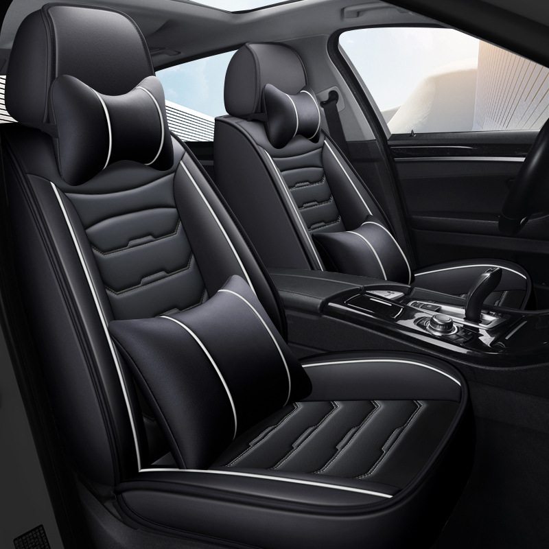 Full Leather All-Inclusive Car Seat Cushion Cross-Border Amazon Four-Season Universal Seat Cover Car Wholesale Car Seat Cushion Seat Cover