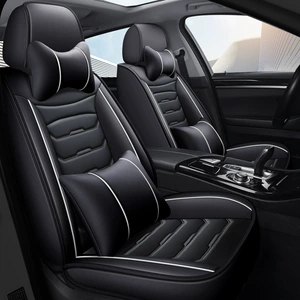 Full Leather All-Inclusive Car Seat Cushion Cross-Border Amazon Four-Season Universal Seat Cover Car Wholesale Car Seat Cushion Seat Cover