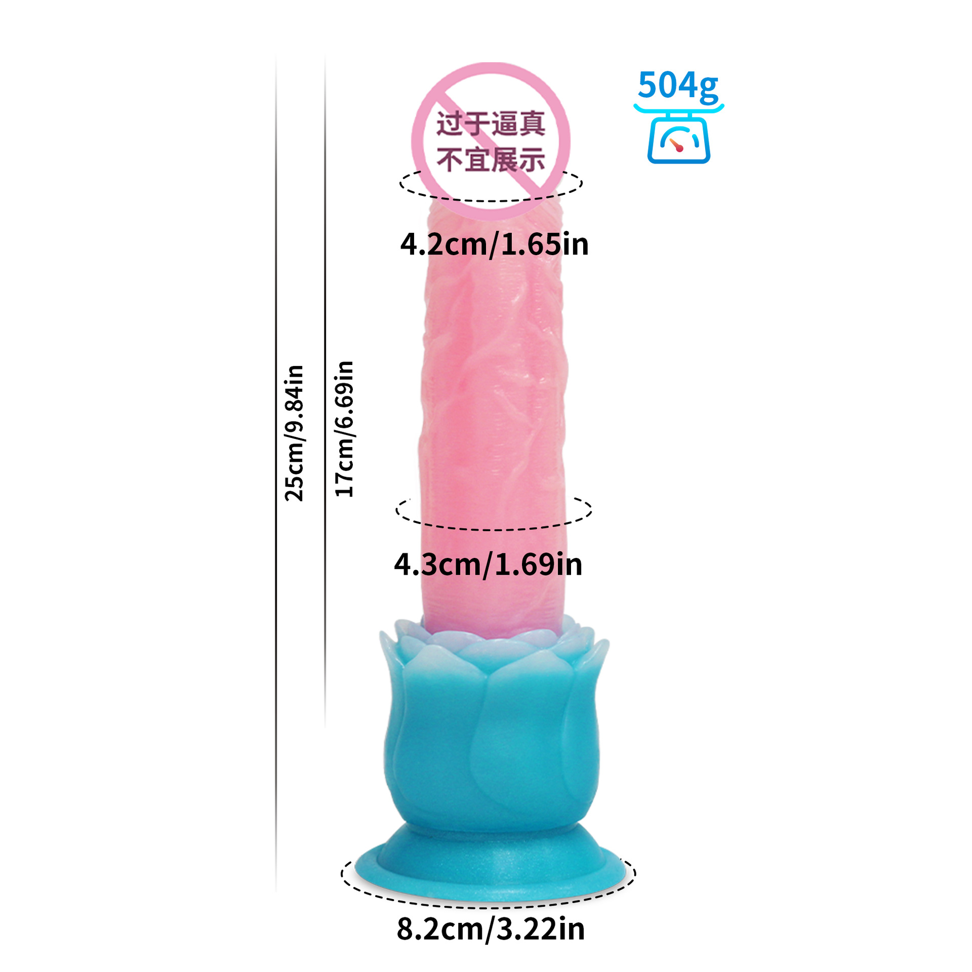 Nueva sexy luminoso anal expansor especial en forma de color mezclado luminoso anal tira de simulación de espalda corte hembra adulto anal látigo juguetes sexuales