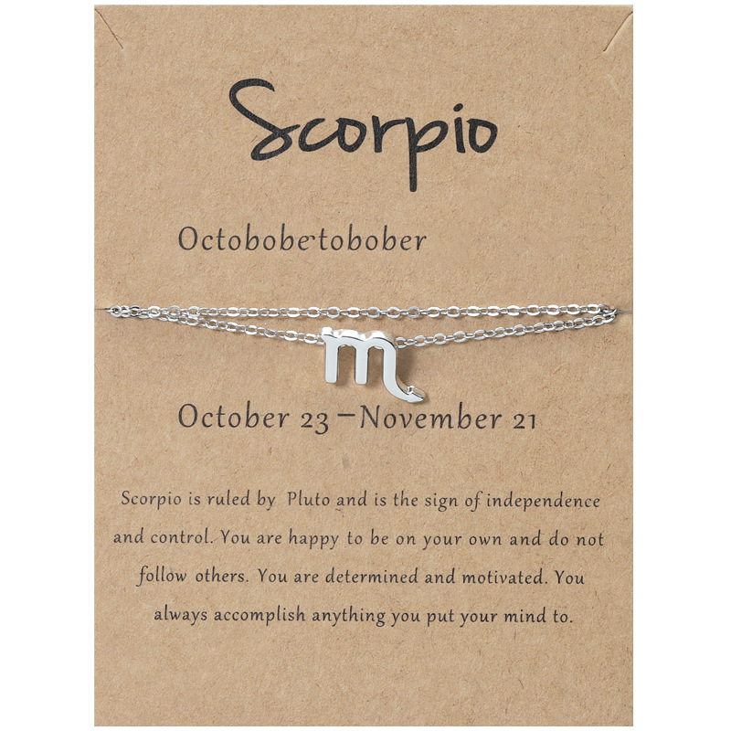 10g Weight Anklet Classification 1 Piece Quantity Wedding, Daily Occasion Alloy Material Constellation Pattern Women's Gender Simple Style Style Wholesale Jewelry Simple Style Constellation Alloy Anklet 16