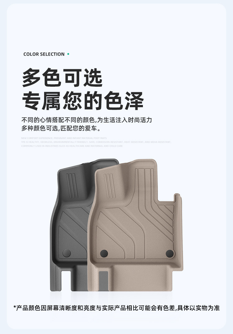 Suitable for 26 models of Li Auto L8 Livis/Ultra car floor mats, waterproof and wear-resistant TPE floor mats and trunk mat