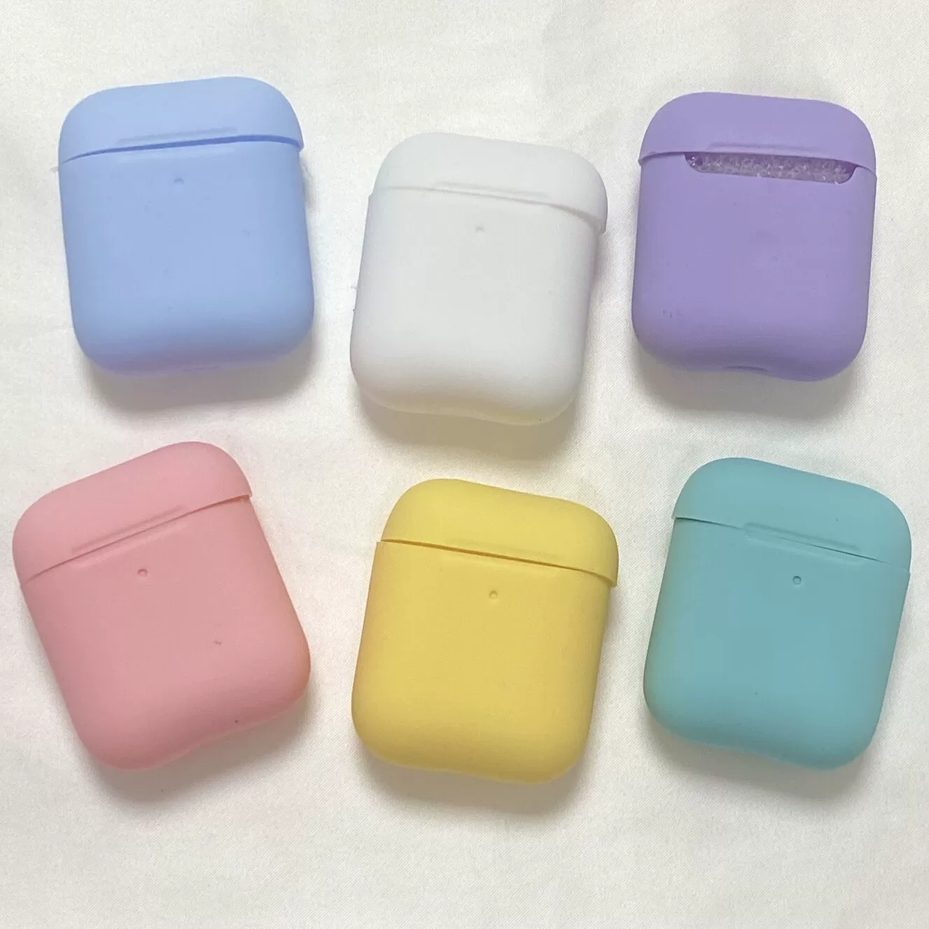 Apple, совместимые наушники, силиконовый разделительный защитный чехол, bluetooth, 2