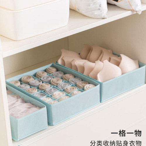 Drawer type underwear storage box Three piece set of socks storage box Underwear storage box wholesale large capacity storage box