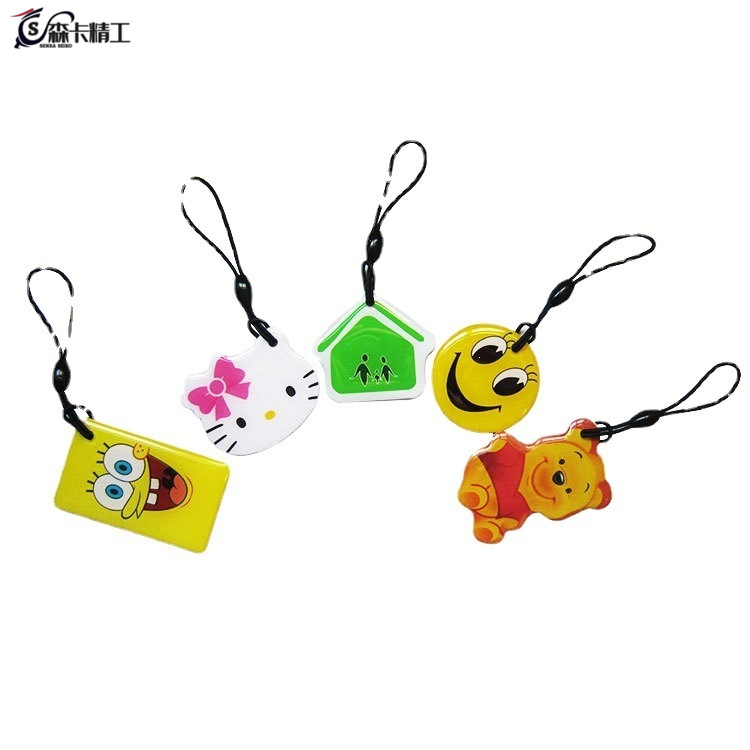 CUID水晶滴胶卡 pvc卡片RFID复制卡 t5577校园卡智能ic门禁卡