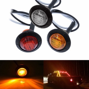 Cross-border supply 3LED 3/4 inch truck side light LED truck truck signal light ground Eagle Eye side light