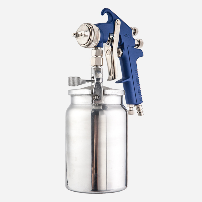 Transfronteriza RF4001S personalizada pistola de pulverización de automóviles 1.8 / 2.0mm neumática de alta atomización de chapa de metal bajo la olla pistola de pulverización de imprimación