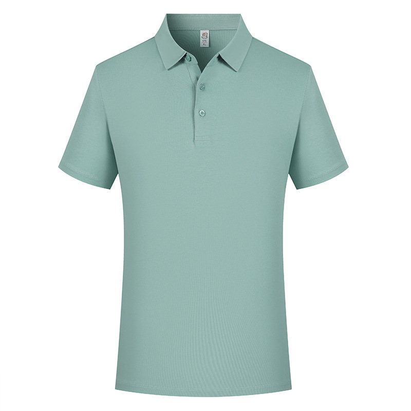 Plain solona cuatro hebillas sin huellas ropa de trabajo de negocios ropa de trabajo personalizada polo polo polo hombre sentido superior