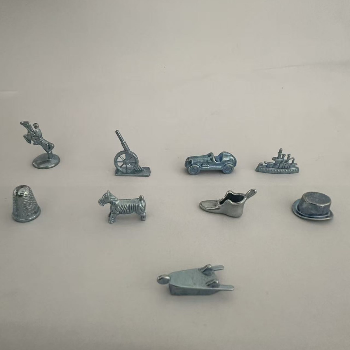 Ready Supply of Monopoly Zinc Alloy Various Shapes Chess Pieces Game Alloy Chess Pieces Game Accessories