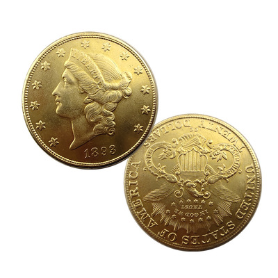 U.S.A commemorative coin Foreign trade Gold coin Copper magnet commemorative coin customized factory