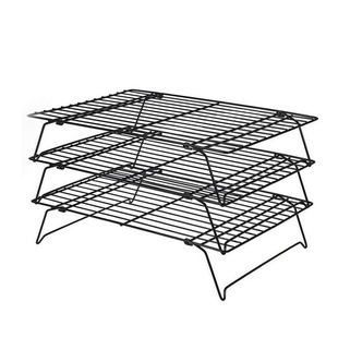 Baking Tools Three-layer Rack Bread Cooling Rack Biscuit Cooling Mesh Rack Non-stick Drying Mesh Drying Mesh Cake