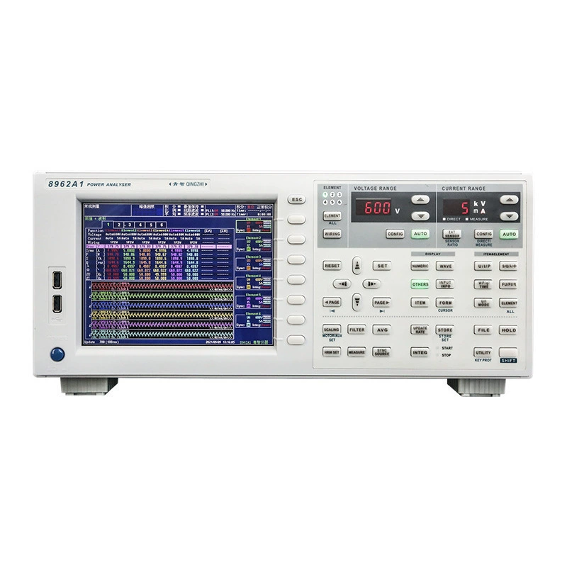 Многоканальный анализатор мощности Qingzhi 8962A1 с высокой точностью измерения переменного и постоянного тока, 4 режима интеграции электроэнергии