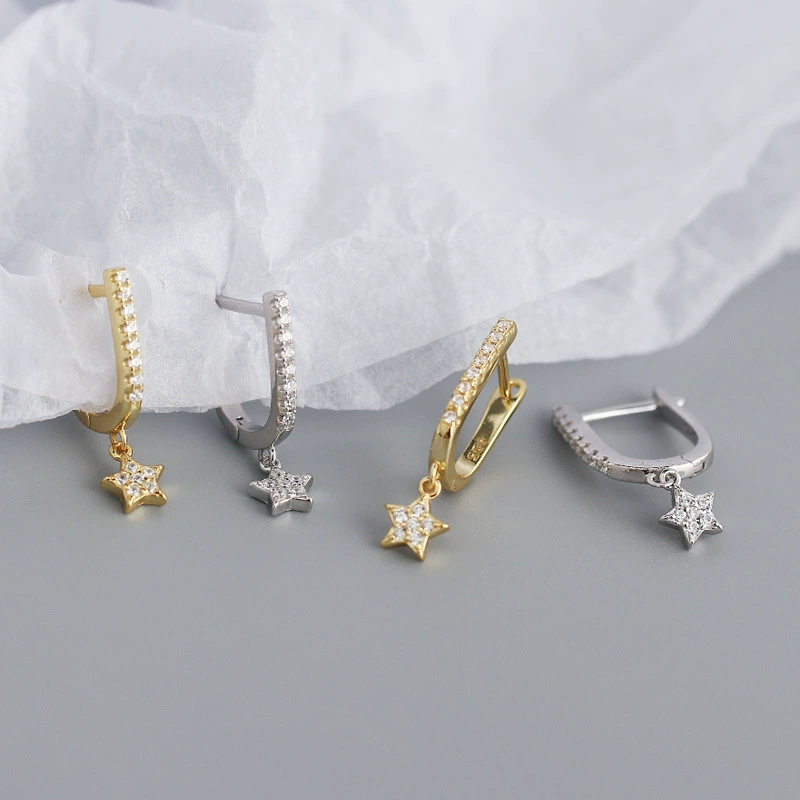 Серебряные серьги бренда, европейский стиль, образец Silver 925, Aliexpress