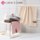 Jie Liya Towel Cotton Soft Absorbent Plain Color Cotton Towel Embroidered Logo Jie Liya 230209