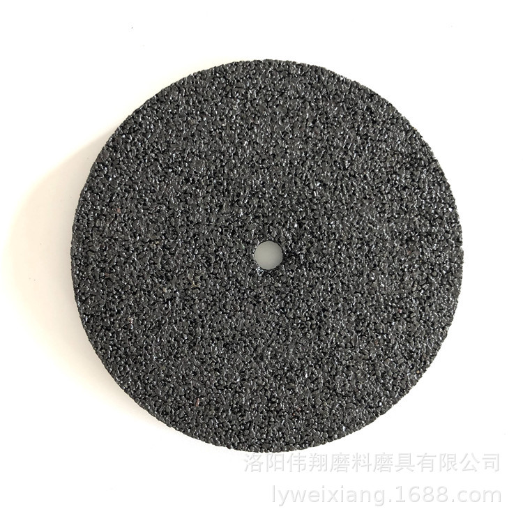 伟翔磨具80x6x6小孔径打磨片 棕刚玉金刚砂单网加强磨光片