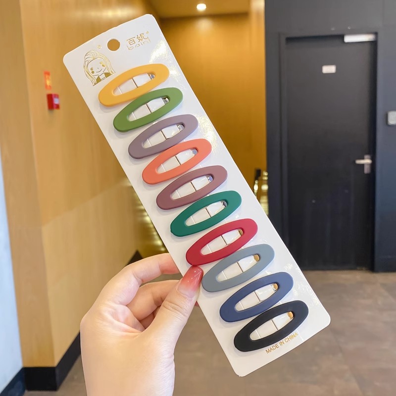 Horquilla de perlas, estilo ins, tocado coreano simple de nicho, clip de una palabra, clip lateral de flequillo simple, tocado