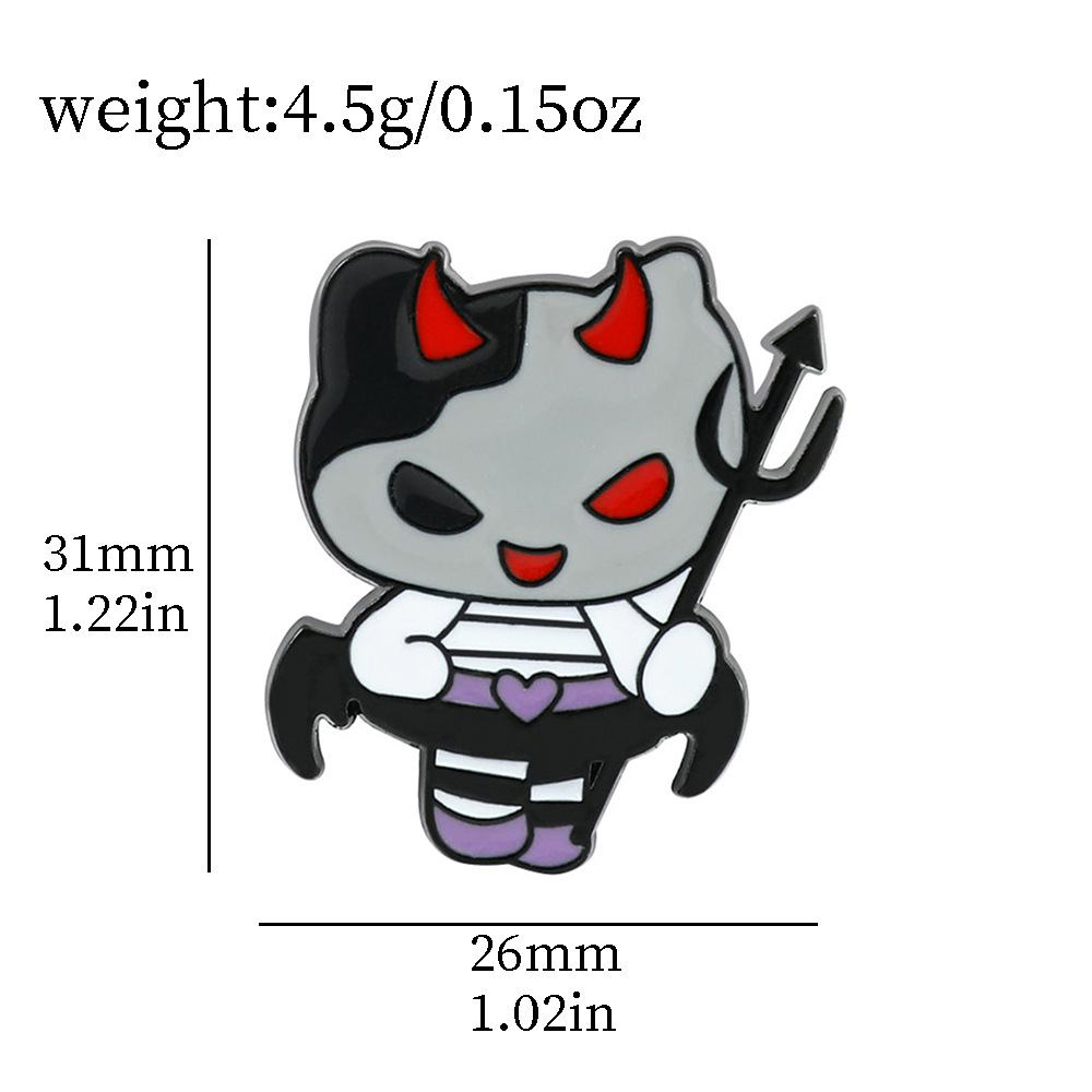 Venta caliente cien Sanrio serie de metal broche de dibujos animados coolomi Yugui perro KT gato todo-fósforo de moda insignia