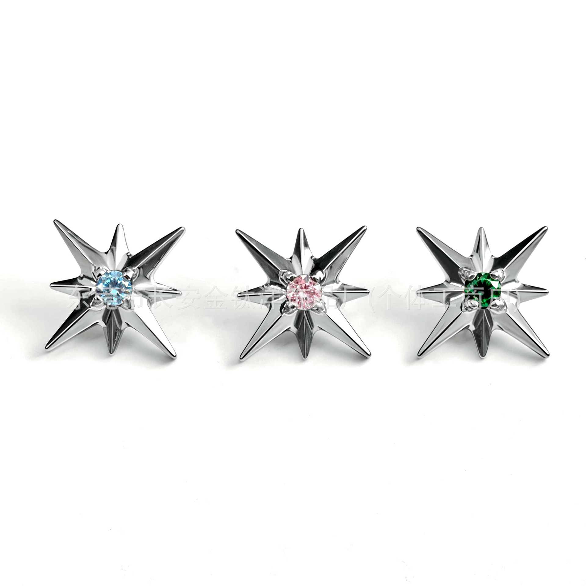 Labret piercing jewelry detail image