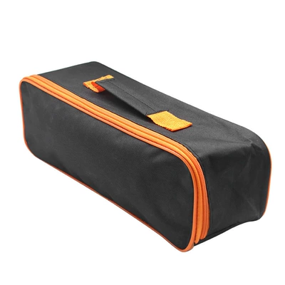 Vacuum Cleaner Canvas Bag Air Pump Storage Bag Portable Storage Bag Tool Bag Tool Bag Emergency Bag Car Supplies (Repair kit) - single-handle-black-approx-size-371311cm