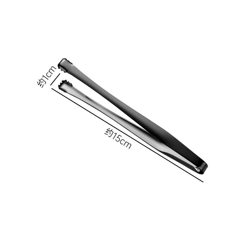 작은 허리 미끄럼 방지 클립 - 검정색