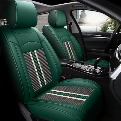 Four Seasons Pad — Ice Silk Special Seat Cushion Cover - dark-green-standard-version-general-purpose