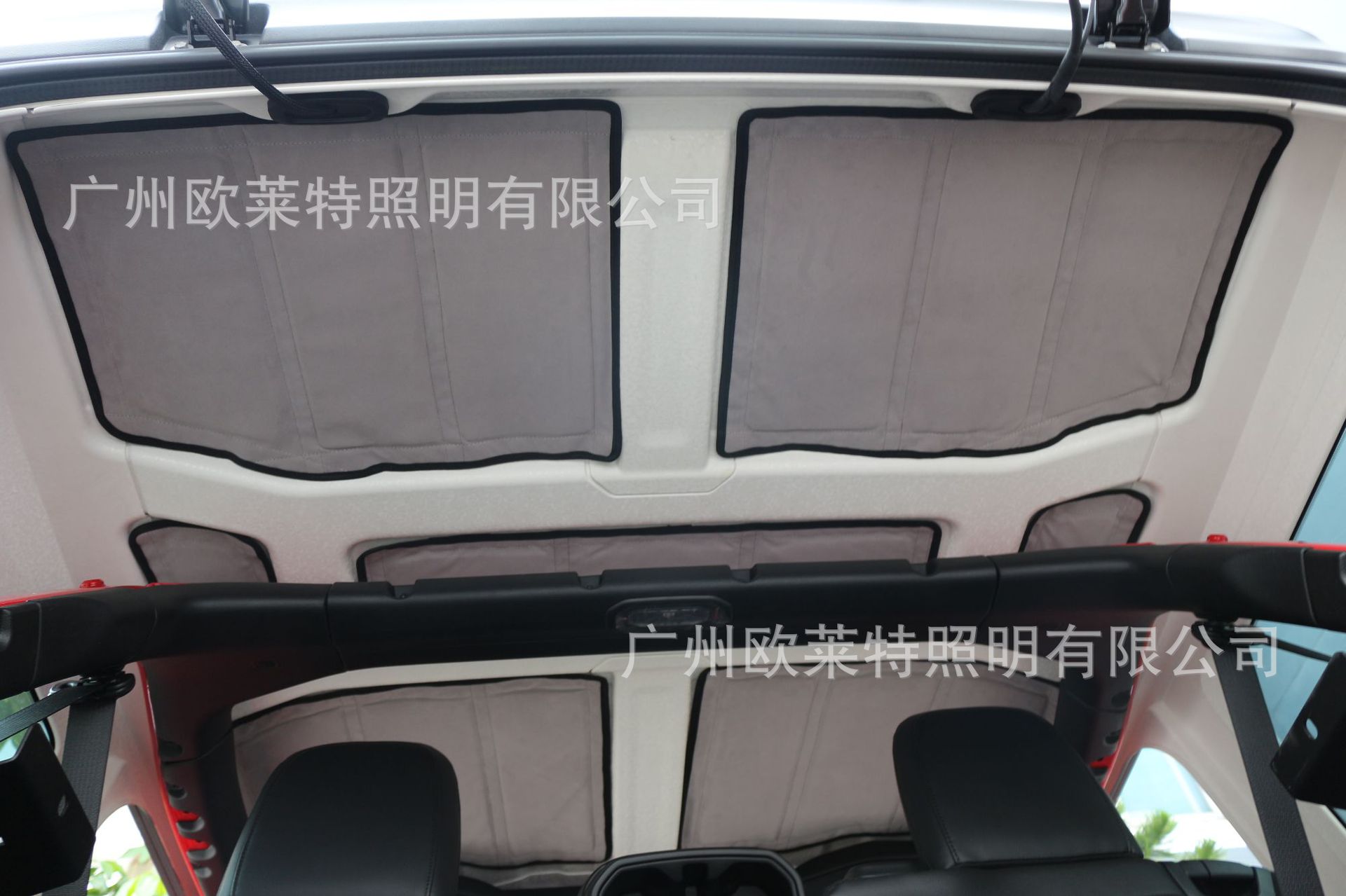 Suitable for jeep jeep 18-22 Wrangler 4-door roof insulation cotton roof insulation ceiling sound insulation board