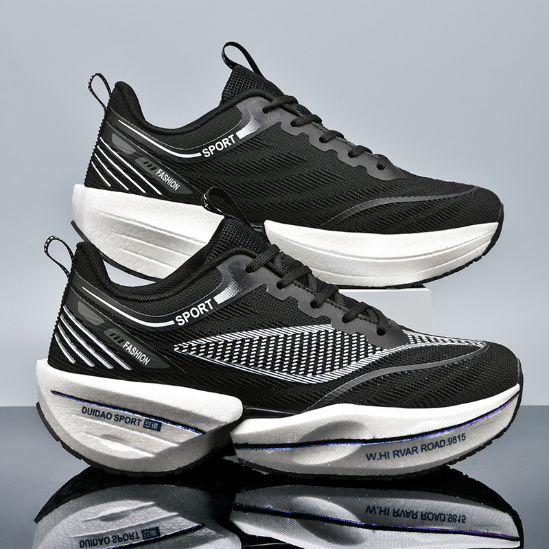 2025 nuevas zapatillas de running ultraligeras de color degradado para hombres y mujeres, adolescentes, amortiguadores, antideslizantes, zapatos deportivos casuales para estudiantes