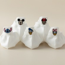 日系短袜子女  米奇棉船袜女袜 可爱卡通袜男女运动袜批发