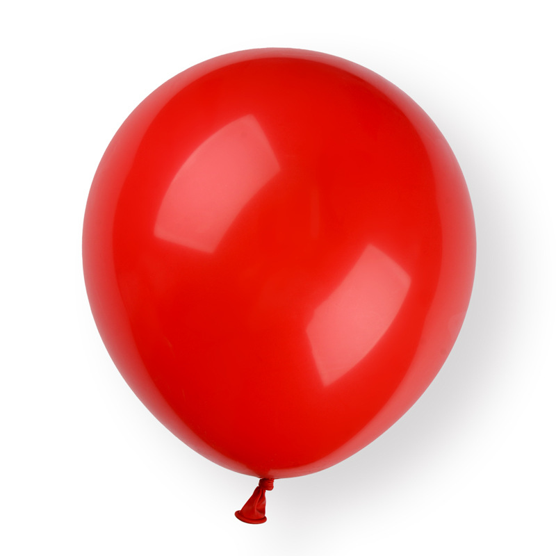 Bola de látex mate de 10 pulgadas 2,2G engrosada globo redondo de látex fiesta de cumpleaños centro comercial Globo de apertura