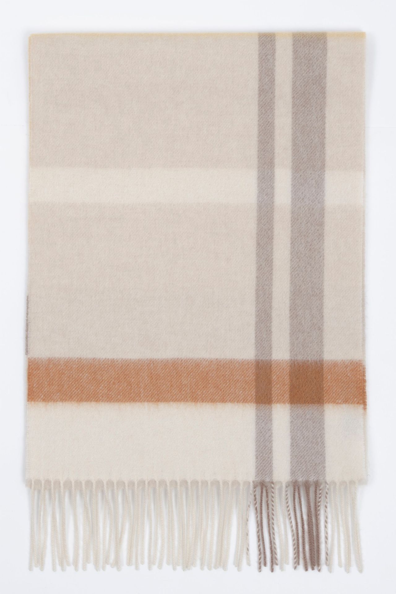 Mongolia interior puro cachemir lana de lana teñida en hilo a cuadros ondas de agua otoño e invierno bufanda para hombres y mujeres